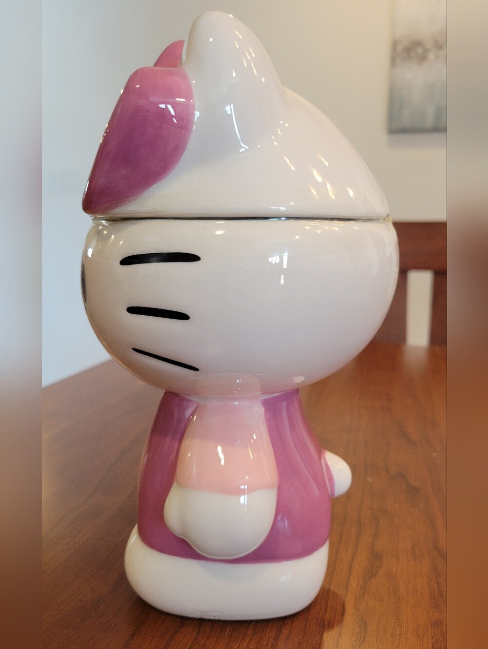 Hello Kitty Ceramic Treat Jar - Picture 2 of 6